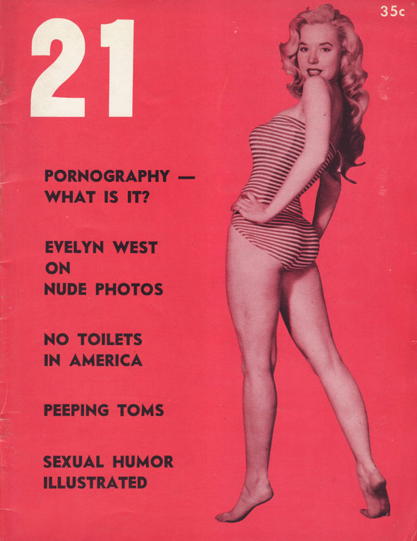 21 January 1955 January 1955 magazine back issue cover
