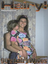 90's Hairy Wives # 12 magazine back issue cover