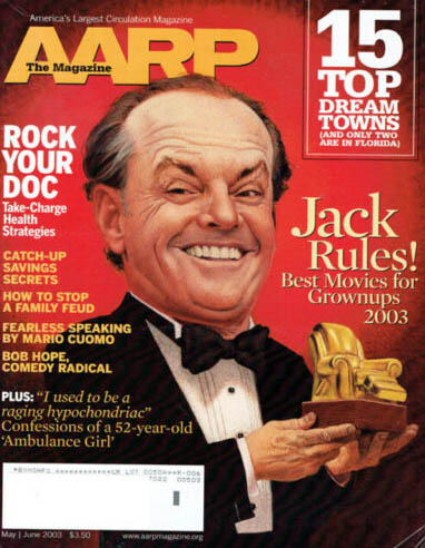 AARP May/June 2003 May 2003 magazine back issue cover