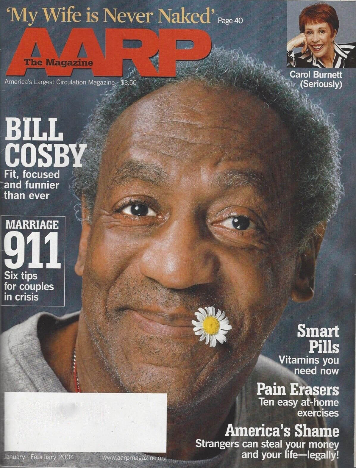 AARP January/February 2004 January 2004 magazine back issue cover
