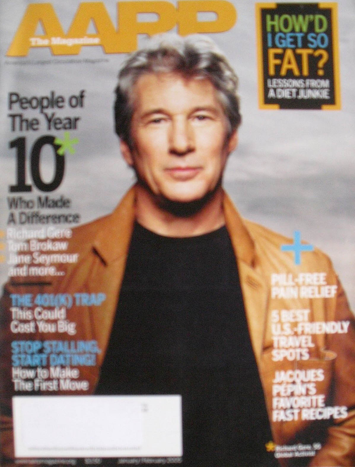 AARP January/February 2005 January 2005 magazine back issue cover