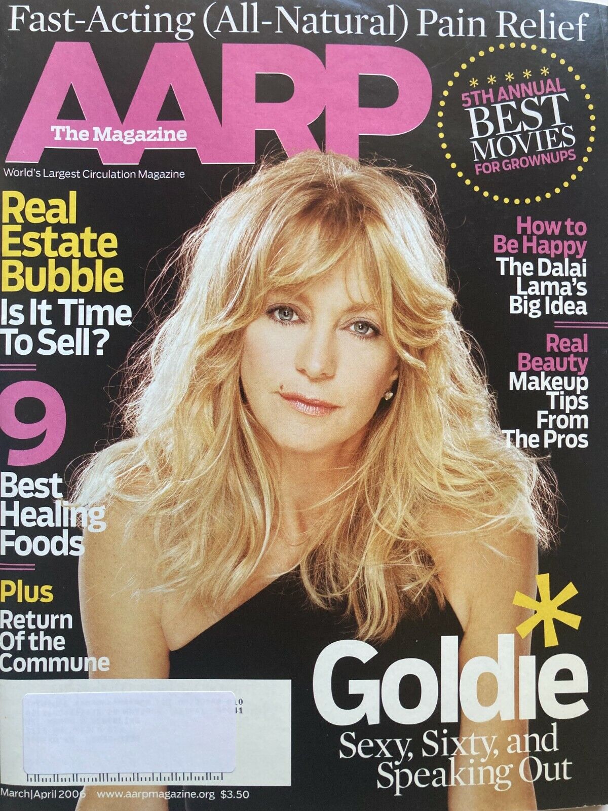 AARP March/April 2006 March 2006 magazine back issue cover
