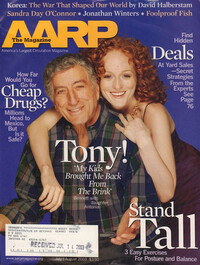 AARP July/August 2003 magazine back issue cover