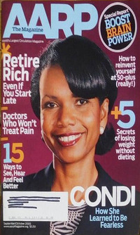 AARP September/October 2005 magazine back issue cover