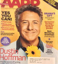 AARP March/April 2009 magazine back issue cover