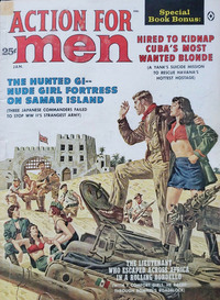 Action for Men January 1962 magazine back issue cover