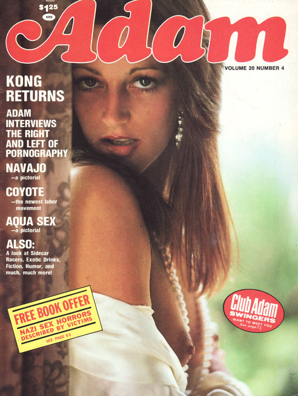 Adam Vol. 20 # 4, April 1976 Volume 20, Number 4 magazine back issue cover