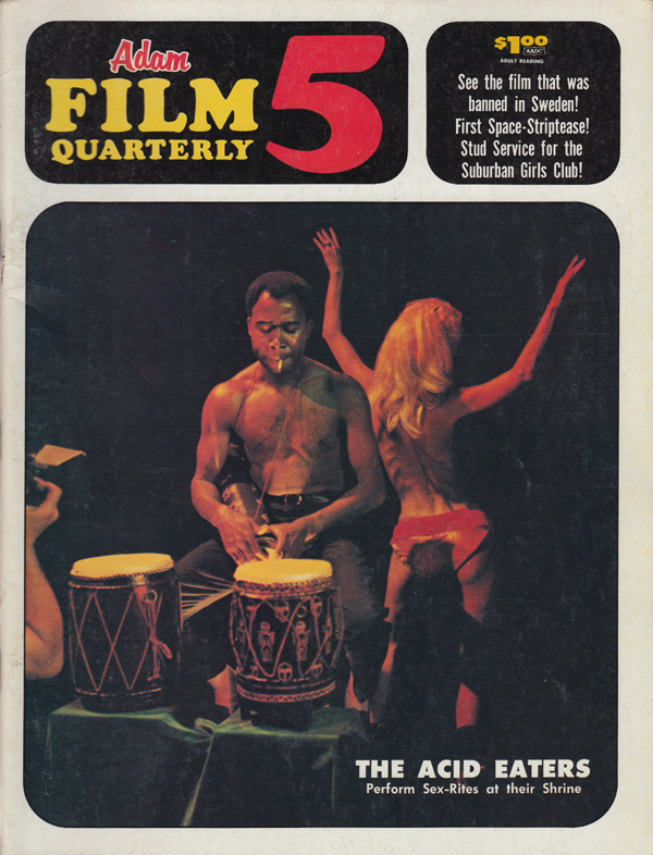 Adam Film Quarterly # 5 Number #5 magazine back issue cover