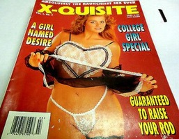 Adam Girls Special Vol. 1 # 3,X-Quisite magazine back issue cover