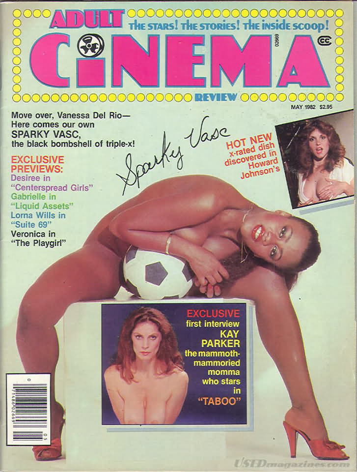 Adult Cinema Review May 1982 May 1982 magazine back issue cover