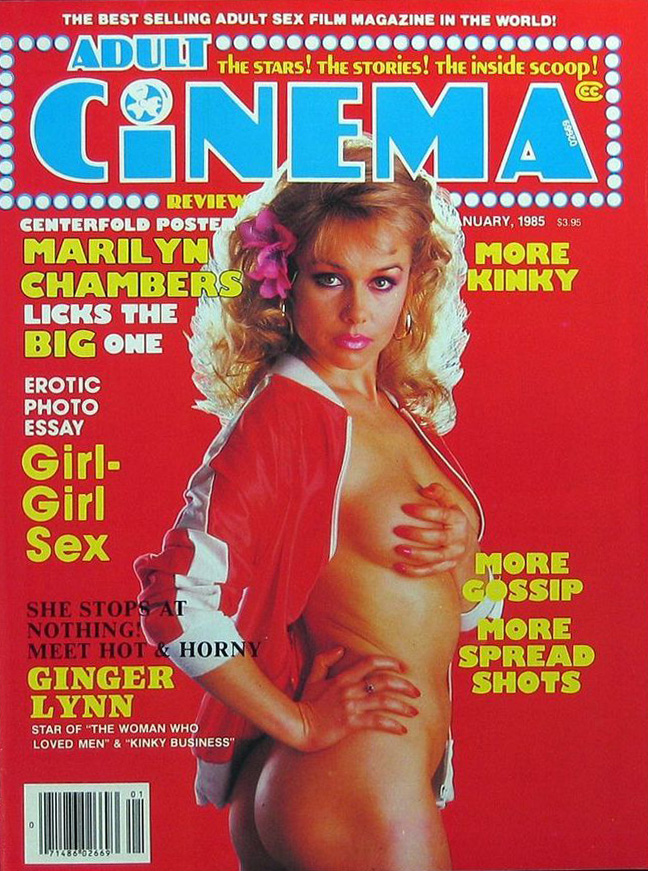 Adult Cinema Review January 1985 January 1985 magazine back issue cover