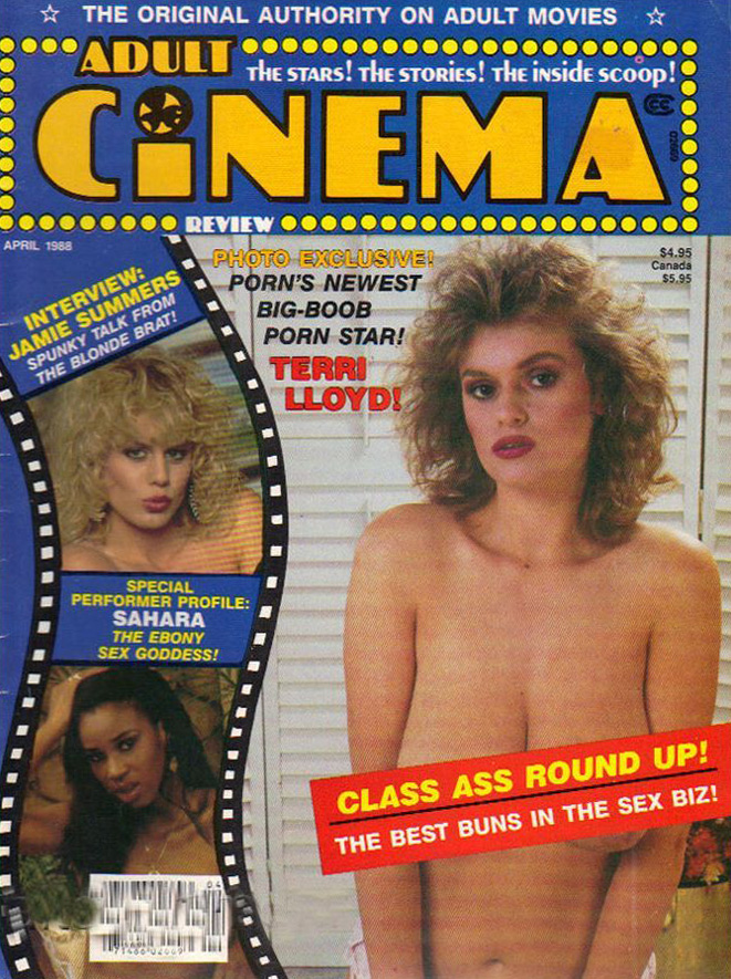 Adult Cinema Review April 1988 April 1988 magazine back issue cover