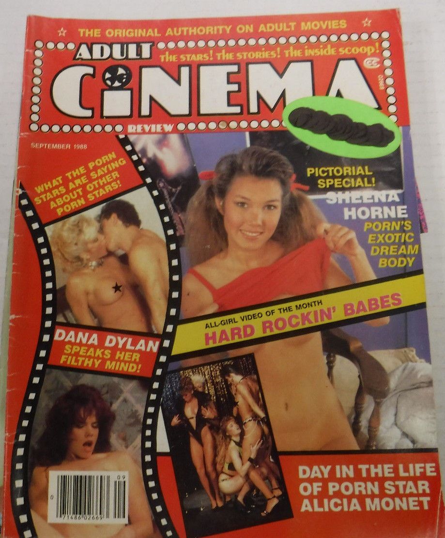 Adult Cinema Review September 1988 September 1988 magazine back issue cover