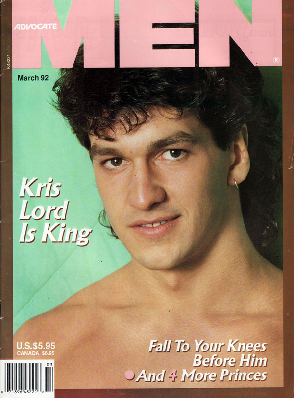 Advocate Men March 1992 March 1992 magazine back issue cover