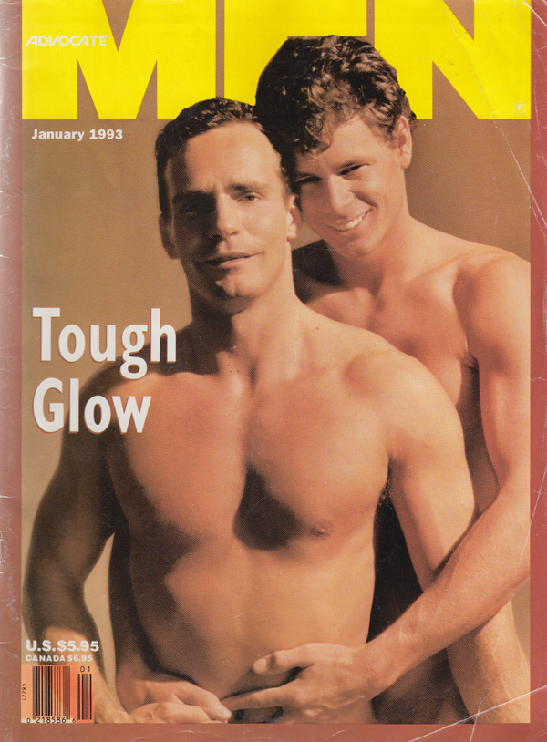 Advocate Men January 1993 January 1993 magazine back issue cover