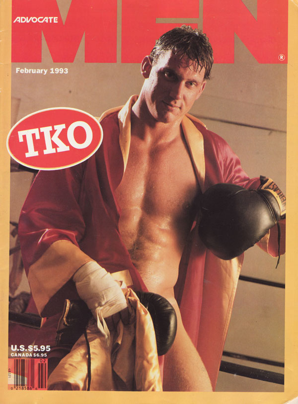 Advocate Men February 1993 February 1993 magazine back issue cover