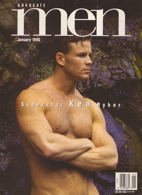 Advocate Men January 1996 January 1996 magazine back issue cover