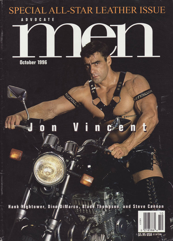Advocate Men October 1996 October 1996 magazine back issue cover