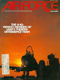 Air Force February 1978 magazine back issue cover