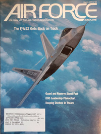 Air Force March 2003 magazine back issue cover