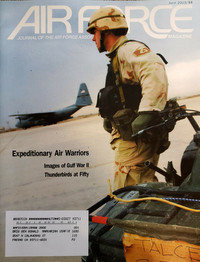 Air Force June 2003 magazine back issue cover