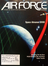 Air Force August 2008 magazine back issue cover