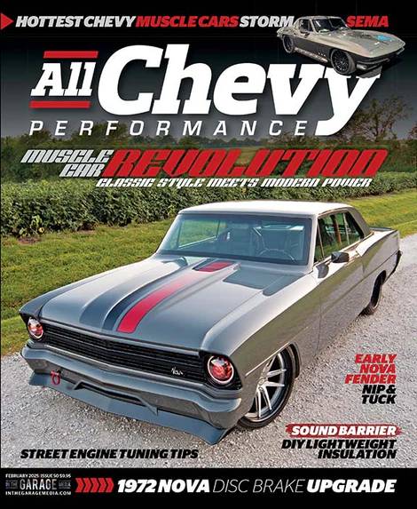 All Chevy Performance February 2025 February 2025 magazine back issue cover
