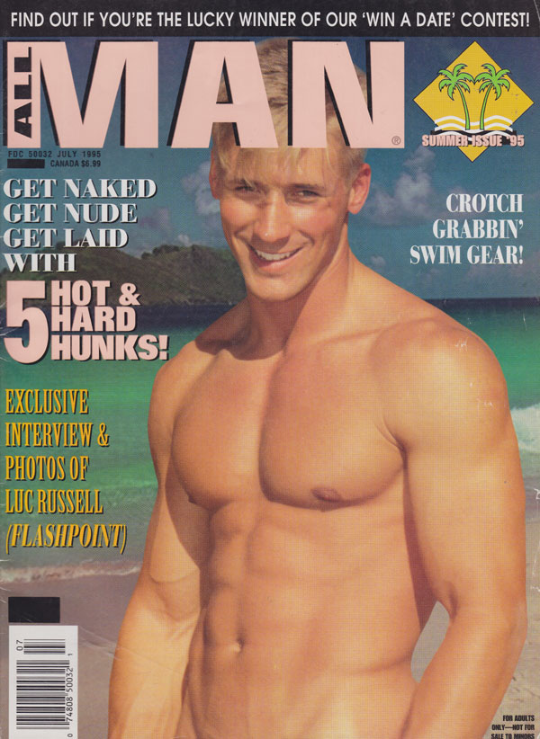 All Man July 1995 July 1995 magazine back issue cover