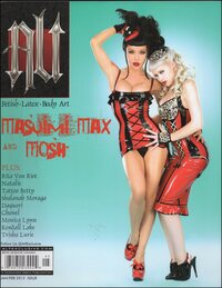 Alt # 5, January/February 2013, #5, Fetish, Latex, Body Art, Masumi Max and Mosh. magazine back issue cover