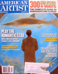 American Artist March/April 2011 magazine back issue cover