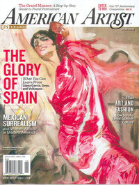 American Artist June 2012 magazine back issue cover