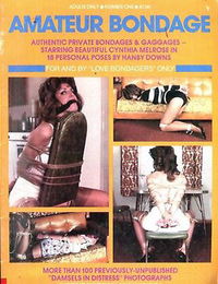 Amateur Bondage # 1 magazine back issue cover