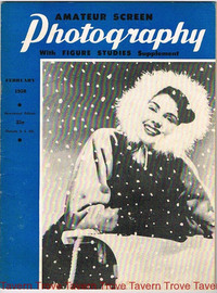 Amateur Screen and Photography February 1959 magazine back issue cover