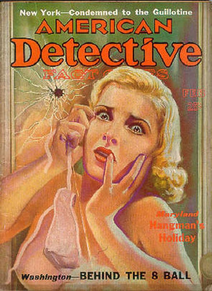 American Detective # 3, February 1938 February 1938 magazine back issue cover