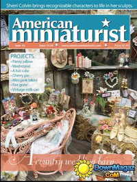 American Miniaturist # 158, June 2016 magazine back issue cover
