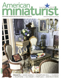 American Miniaturist # 184, August 2018 magazine back issue cover