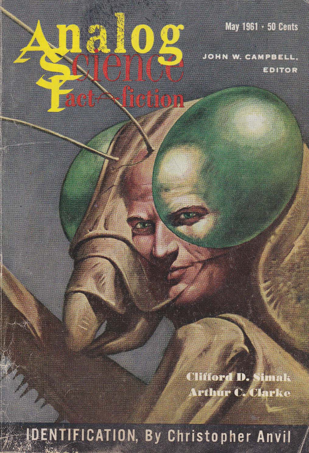 Analog Science Fact & Fiction May 1961 May 1961 magazine back issue cover