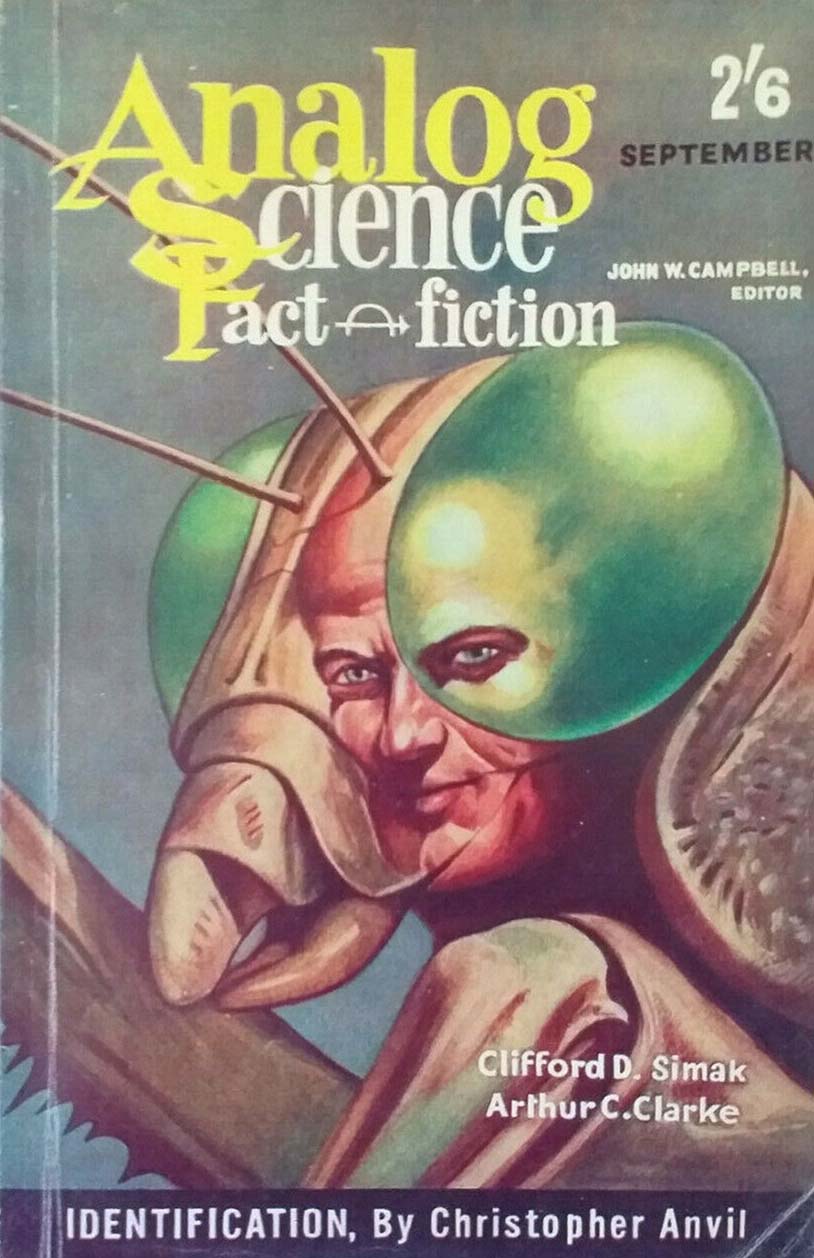 Analog Science Fact & Fiction September 1961 September 1961 magazine back issue cover