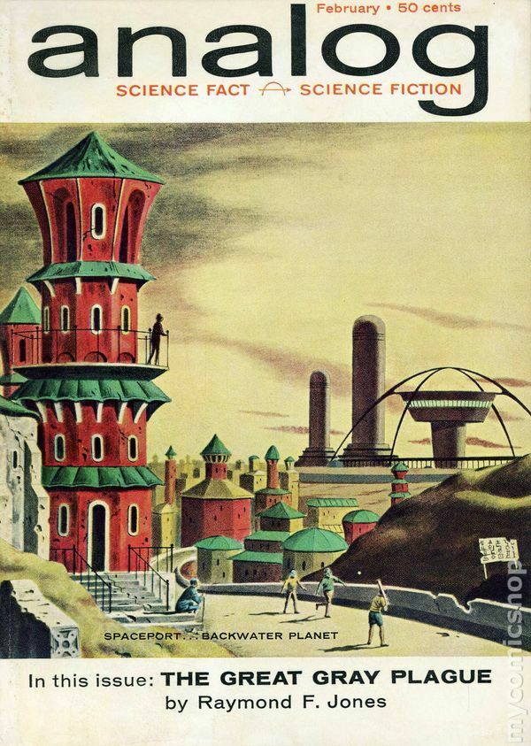 Analog Science Fact & Fiction February 1962 February 1962 magazine back issue cover