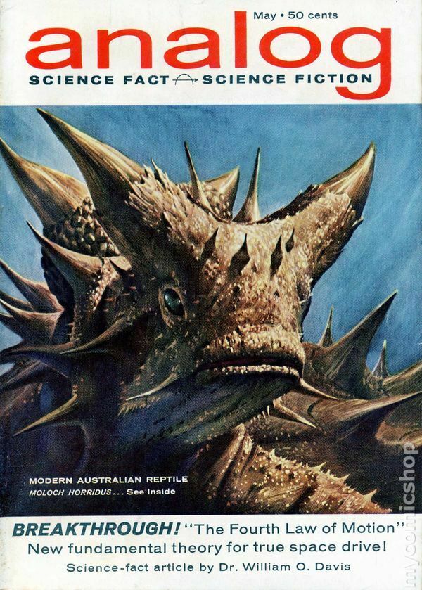 Analog Science Fact & Fiction May 1962 May 1962 magazine back issue cover