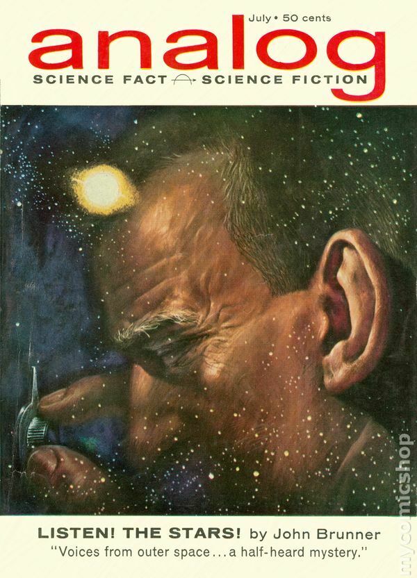 Analog Science Fact & Fiction July 1962 July 1962 magazine back issue cover