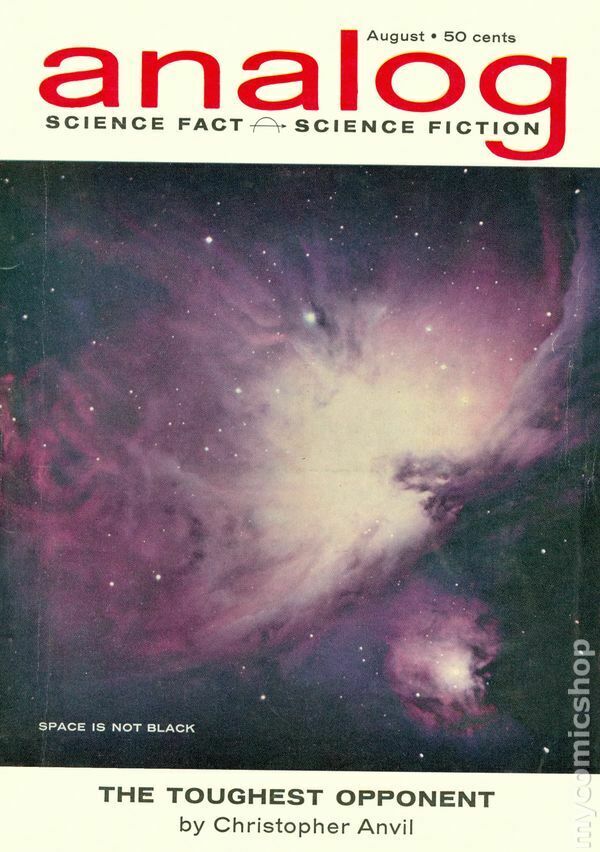 Analog Science Fact & Fiction August 1962 August 1962 magazine back issue cover