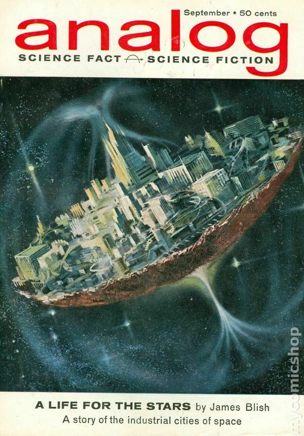 Analog Science Fact & Fiction September 1962 September 1962 magazine back issue cover
