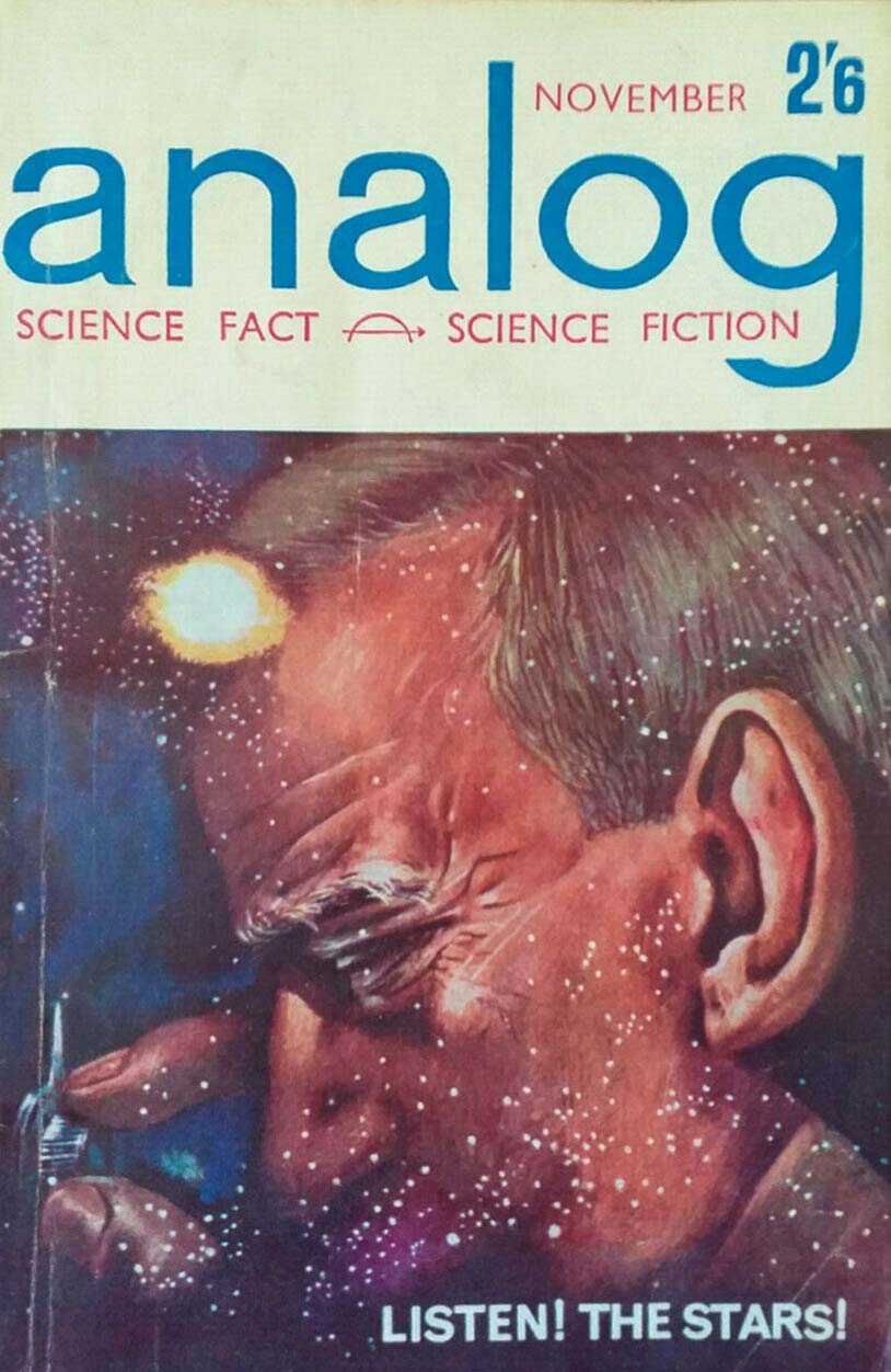 Analog Science Fact & Fiction November 1962 November 1962 magazine back issue cover