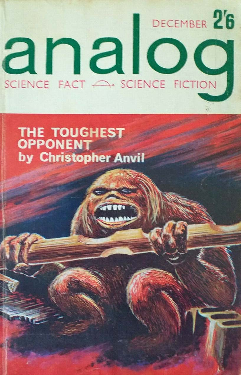 Analog Science Fact & Fiction December 1962 December 1962 magazine back issue cover