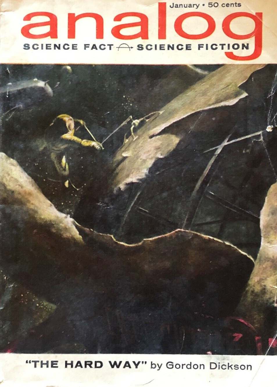 Analog Science Fact & Fiction January 1963 January 1963 magazine back issue cover