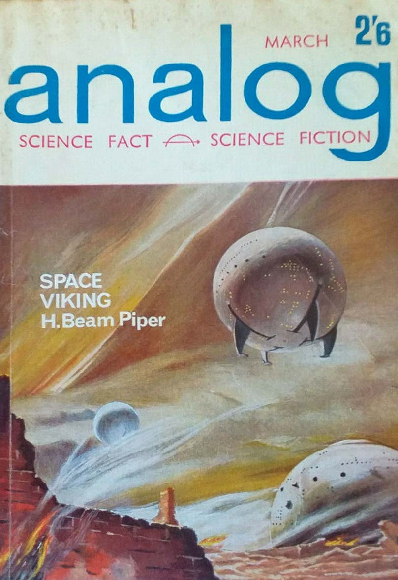 Analog Science Fact & Fiction March 1963 March 1963 magazine back issue cover