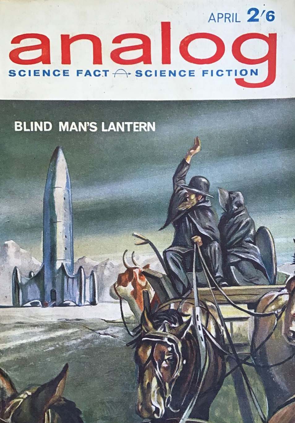 Analog Science Fact & Fiction April 1963 April 1963 magazine back issue cover