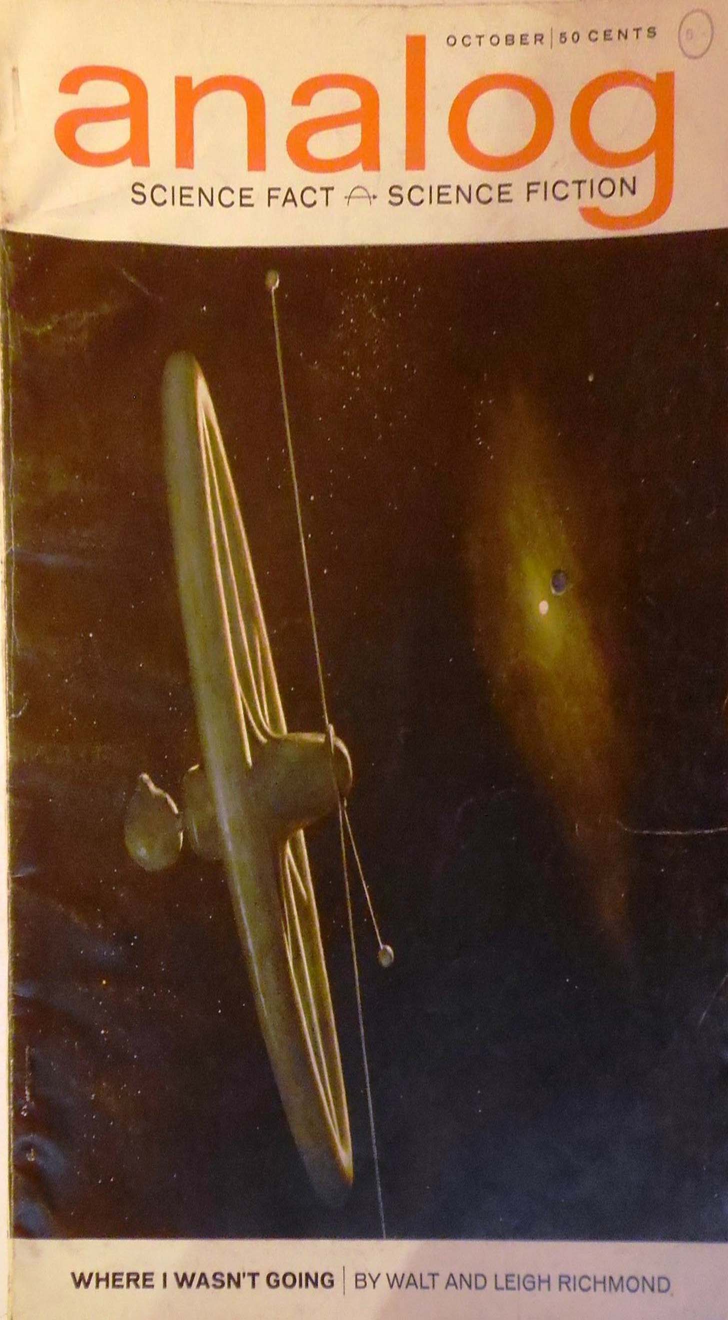 Analog Science Fact & Fiction October 1963 October 1963 magazine back issue cover