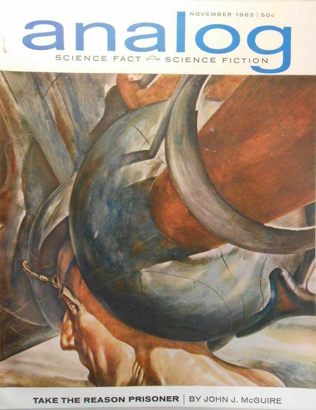 Analog Science Fact & Fiction November 1963 November 1963 magazine back issue cover